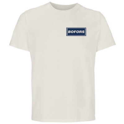 T-shirt med tryck fram & bak